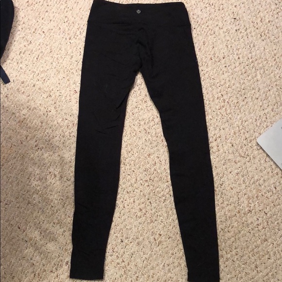 Lululemon Black Leggings - Picture 2 of 3